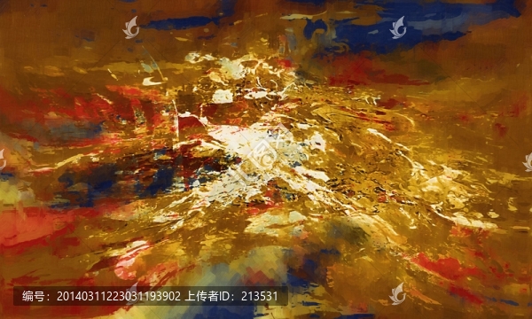 無框畫,抽象風(fēng)景畫