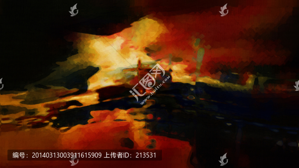 抽象畫