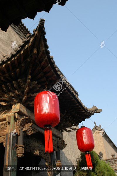 喬家大院門樓