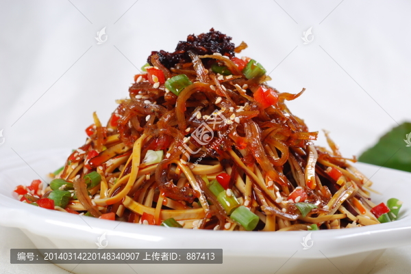 丁香魚拌豆干