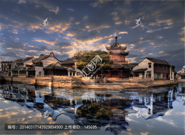 古鎮(zhèn)晨曦