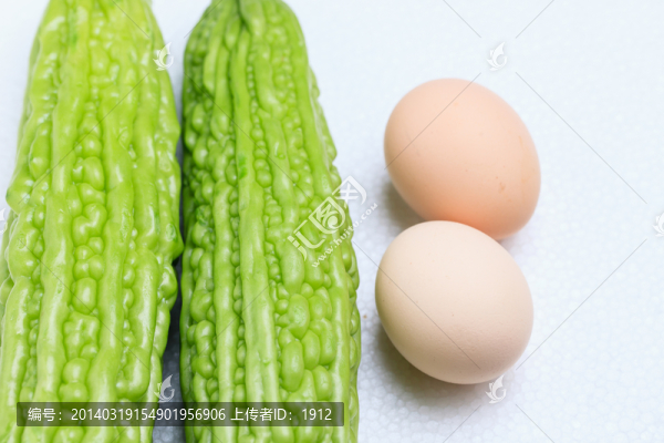 苦瓜,雞蛋