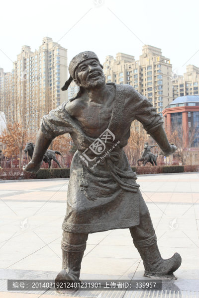少數(shù)民族,雕塑