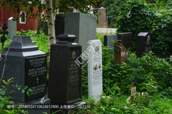 莫斯科新圣母公墓陵園景觀