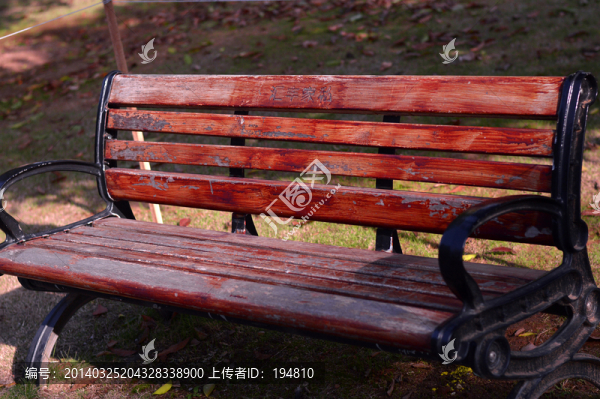公園長凳子