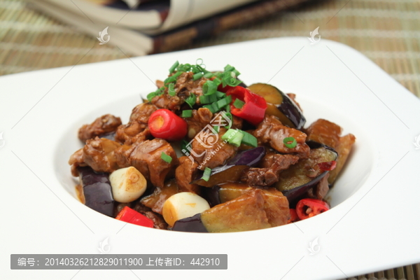 茄子燒排骨
