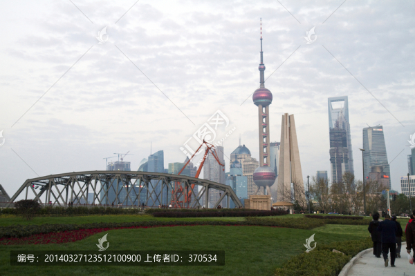 上海,外灘,外白渡橋