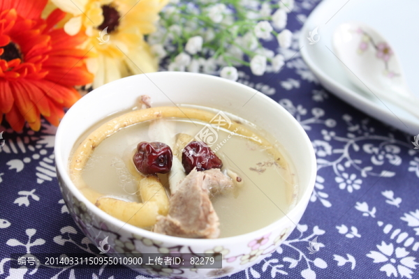 北芪黨參骨頭湯