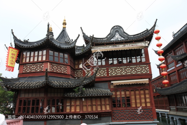 上海,豫園老街,商業(yè)區(qū),景點