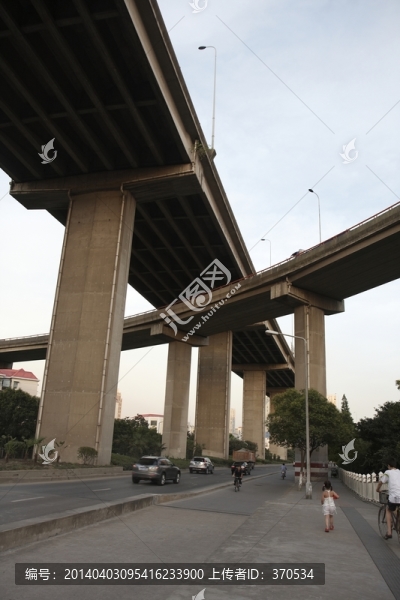 上海,都市,現(xiàn)代建筑,立交橋