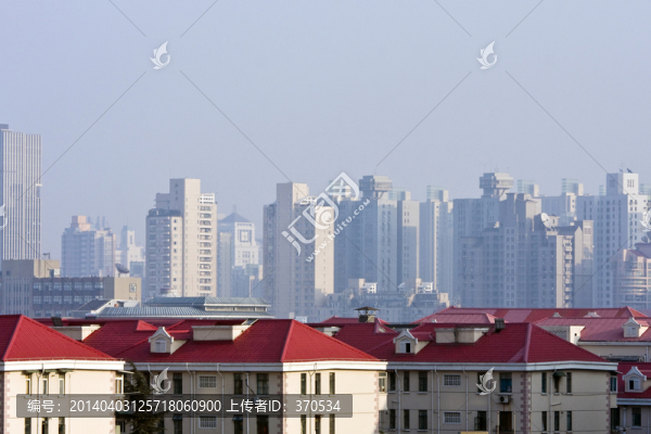 上海,浦東,建筑群,現(xiàn)代建筑