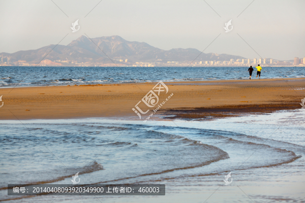 黃海海灘風(fēng)景