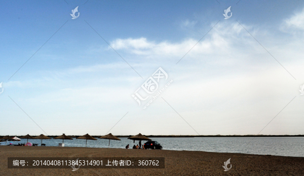 湖邊,休閑