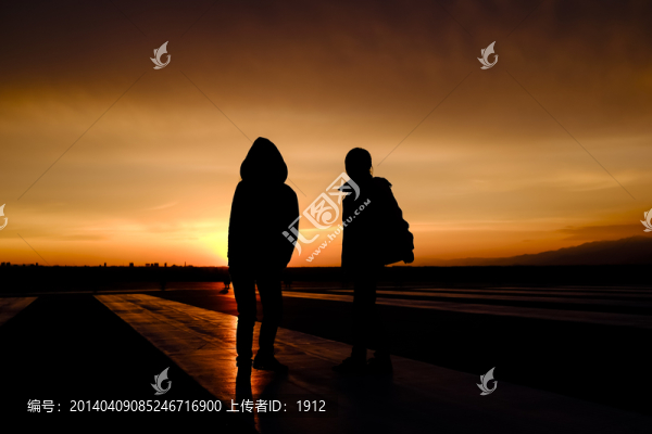 看夕陽(yáng)