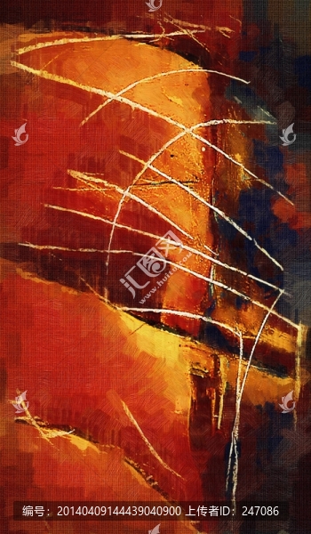 抽象油畫(huà)