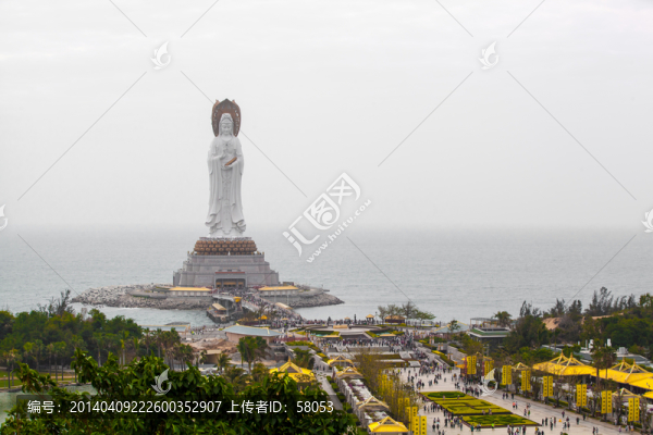 三亞南山寺觀音像