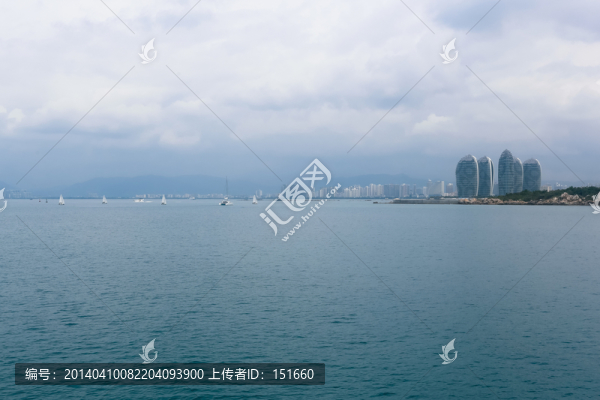 海南三亞三亞灣鳳凰島