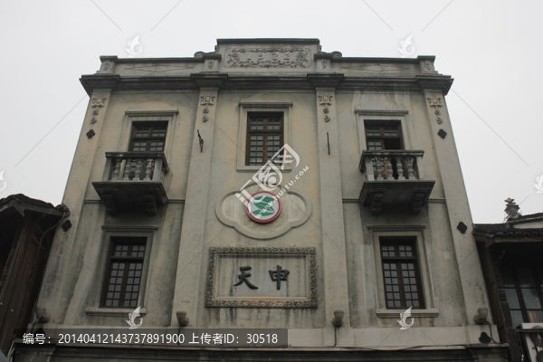 河坊街上的古建筑