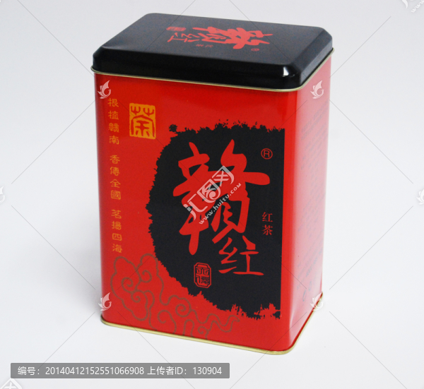紅鐵罐茶葉