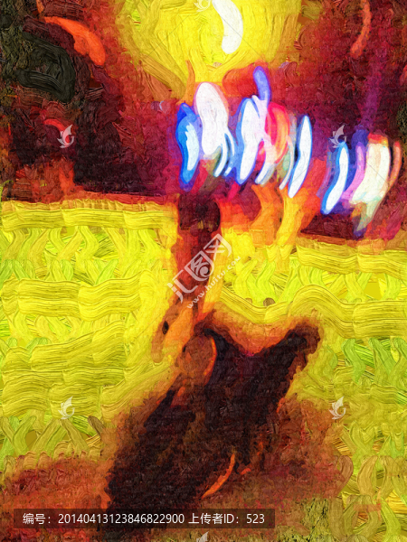 色彩光芒