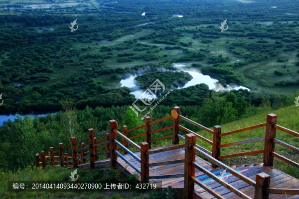 根河濕地,馬蹄島