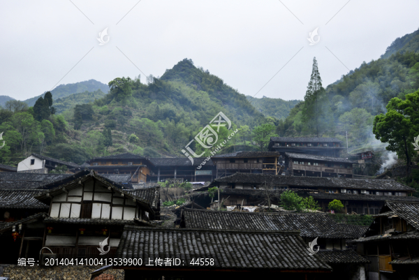 林坑,古村