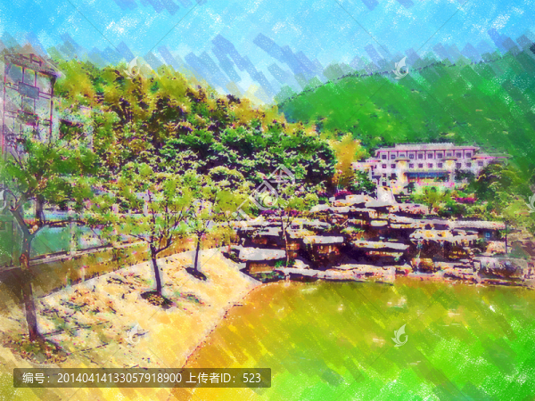 荊州風(fēng)景畫