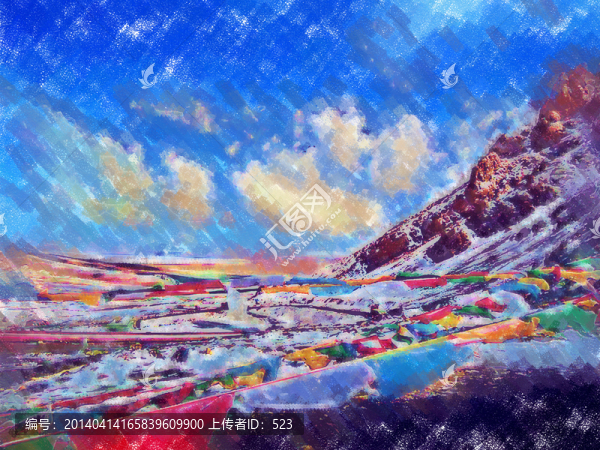 西藏高原納木錯
