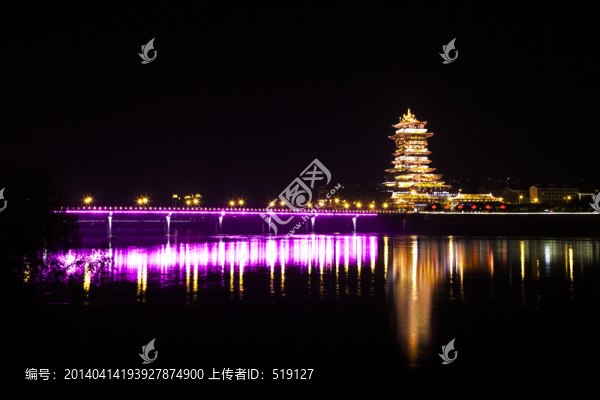 越王樓夜景