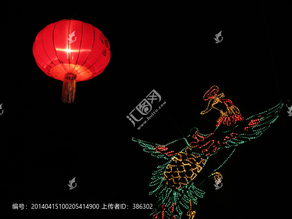 紅燈籠和鳳凰