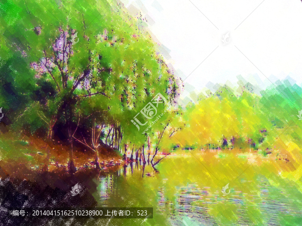 河邊風(fēng)景