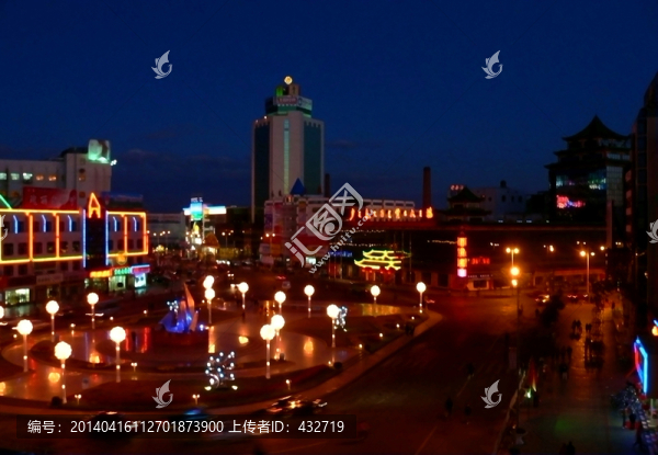 海拉爾夜景