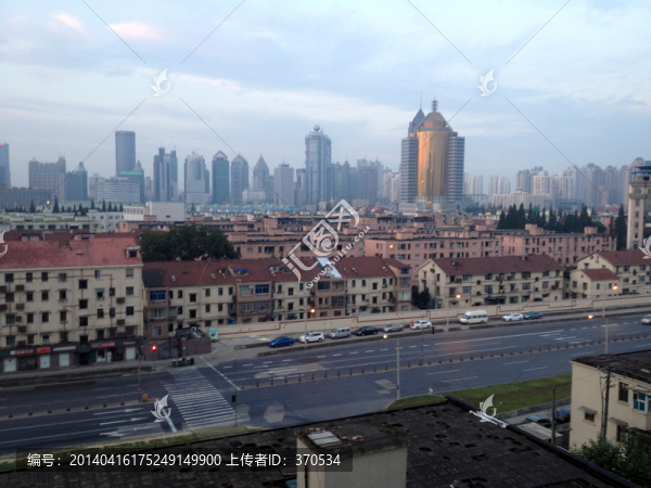 上海,浦東,都市,現(xiàn)代建筑
