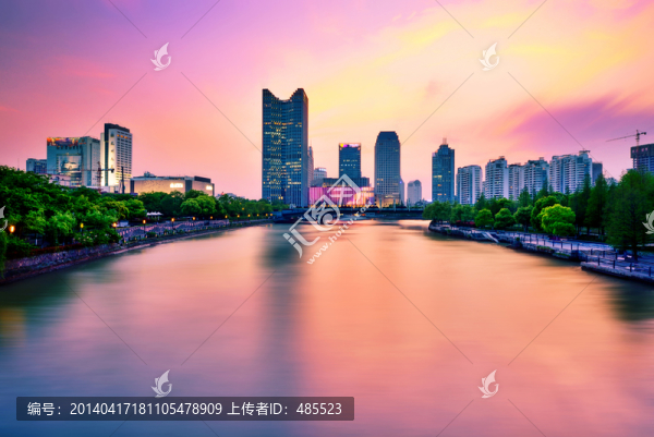 杭州武林門夜景