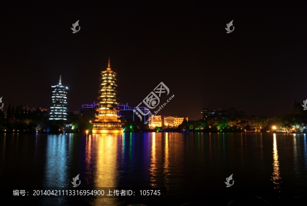 桂林雙塔