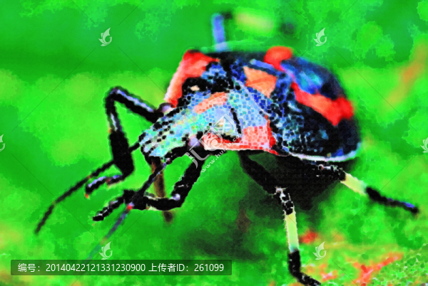色彩,抽象,裝飾畫,油畫