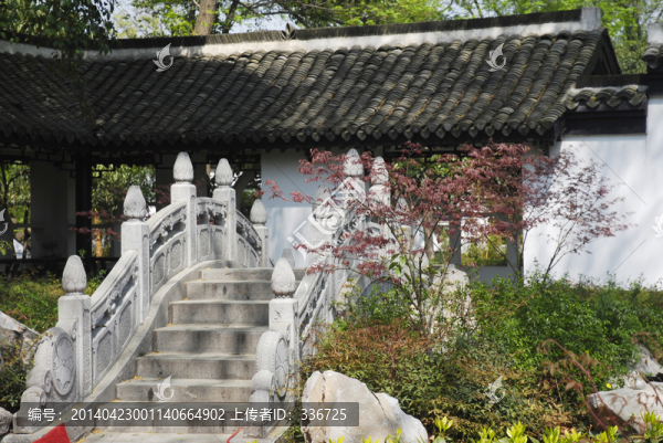 孝肅園,粉墻黛瓦