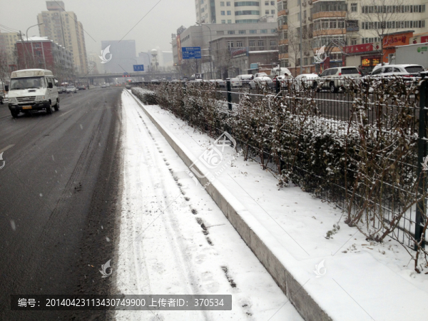 北京,城市,雪景,街道,社區(qū)