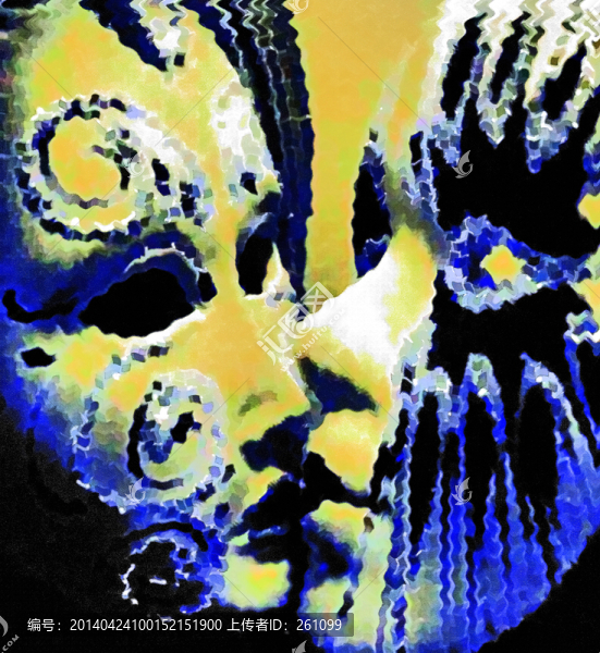 色彩,抽象,裝飾畫,油畫