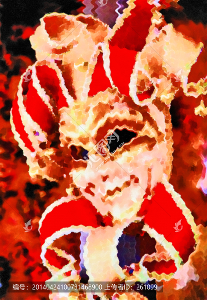 色彩,抽象,裝飾畫,油畫