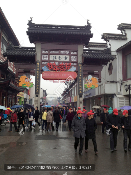 南京,夫子廟,景區(qū),中式建筑
