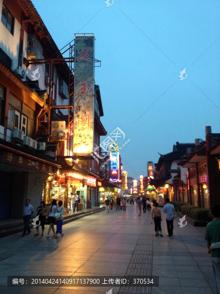 南京,夫子廟,景區(qū),中式建筑