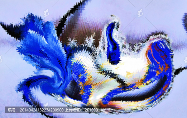 色彩,抽象,裝飾畫,油畫