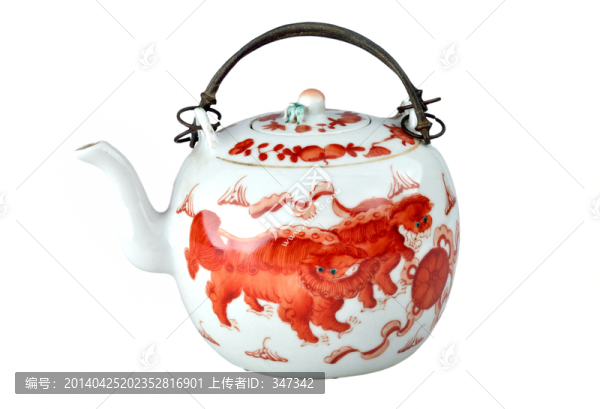 獅子茶壺
