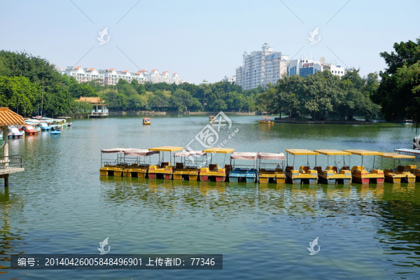 東莞人民公園游艇湖
