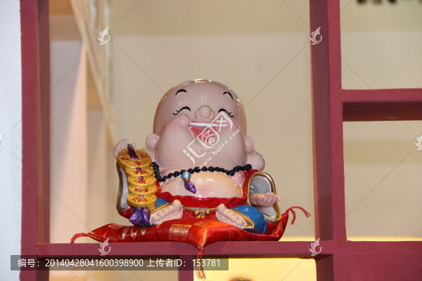 彩繪彌勒佛