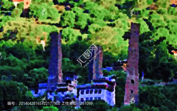 色彩,抽象,裝飾畫,油畫