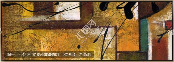 酒店抽象畫