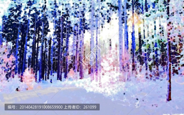 色彩,抽象,裝飾畫,油畫