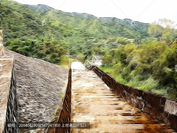 山間小路